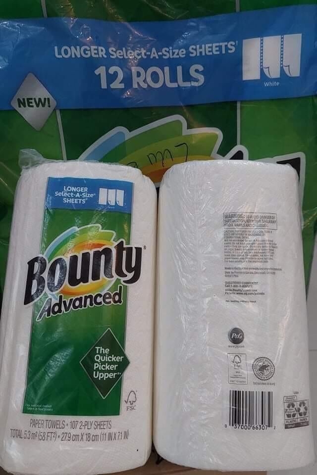 Khăn giấy cuộn Bounty - Mỹ