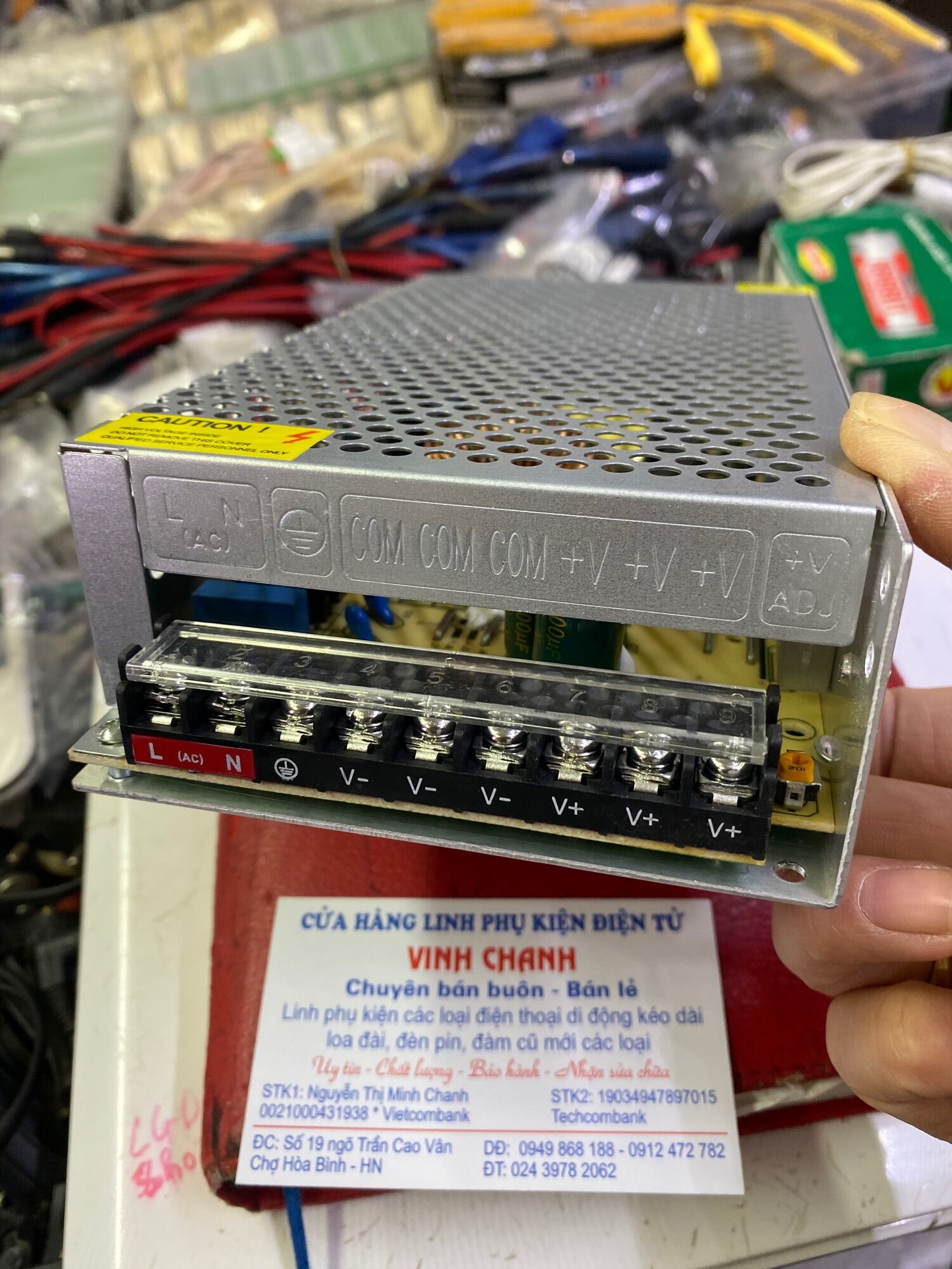 NGUỒN TỔ ONG 12V 20A