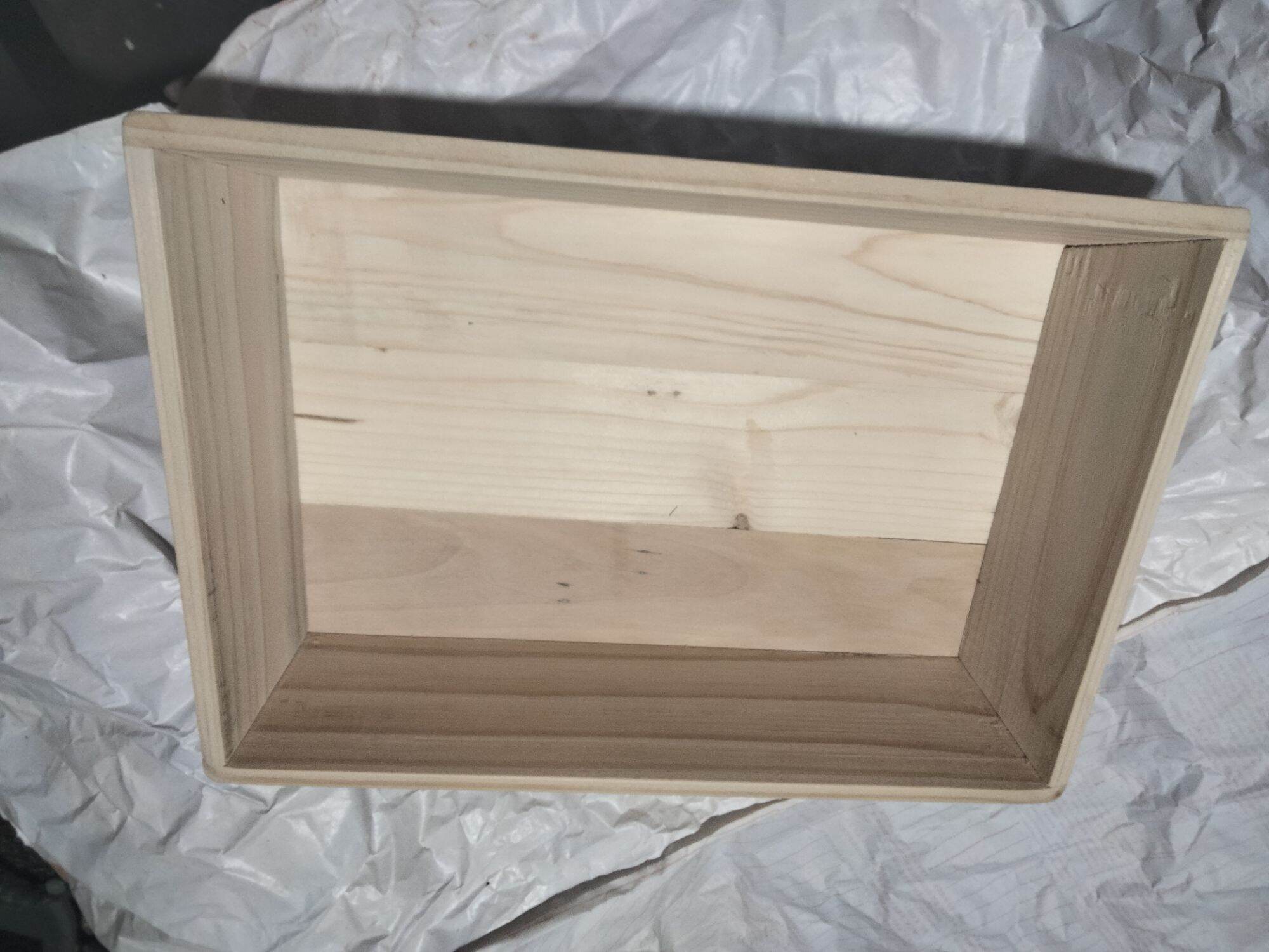 Khay gỗ đựng trái cây, quà tết 35cm*25cm*7cm