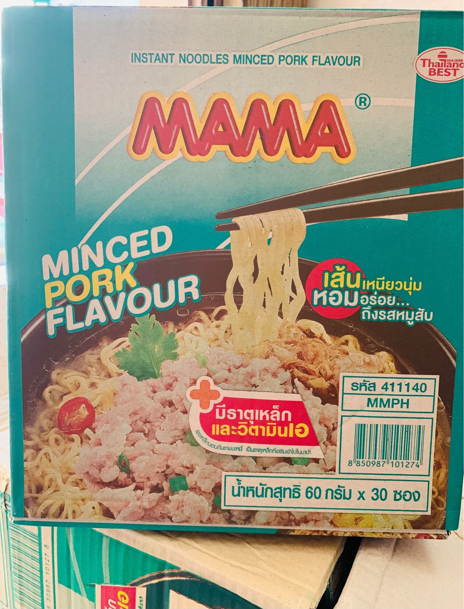 Mì mama thái lan 1 thùng 30 gói