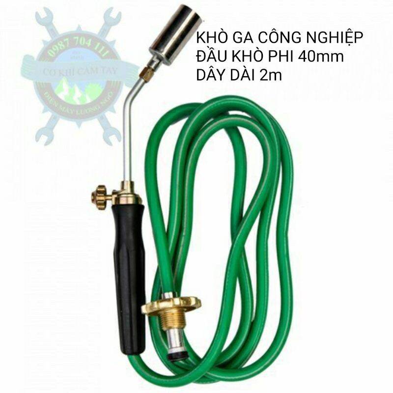 Đuốc khè đầu khò phi 4cm, cán dài 35cm