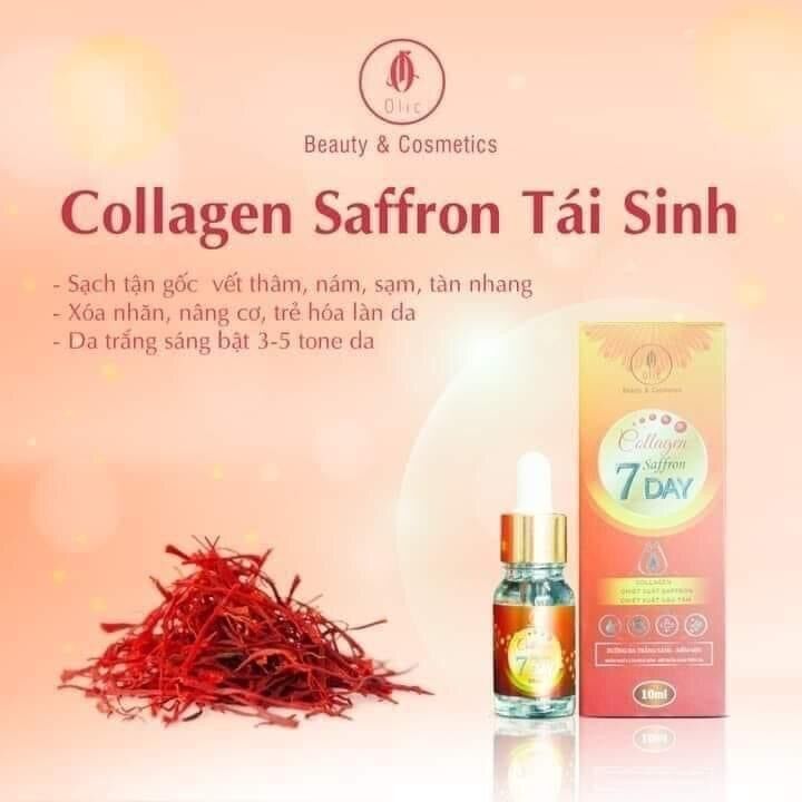 [Serum Chính Hãng] Saffron 7day Sạch Nám, Sạch Thâm Mụn
