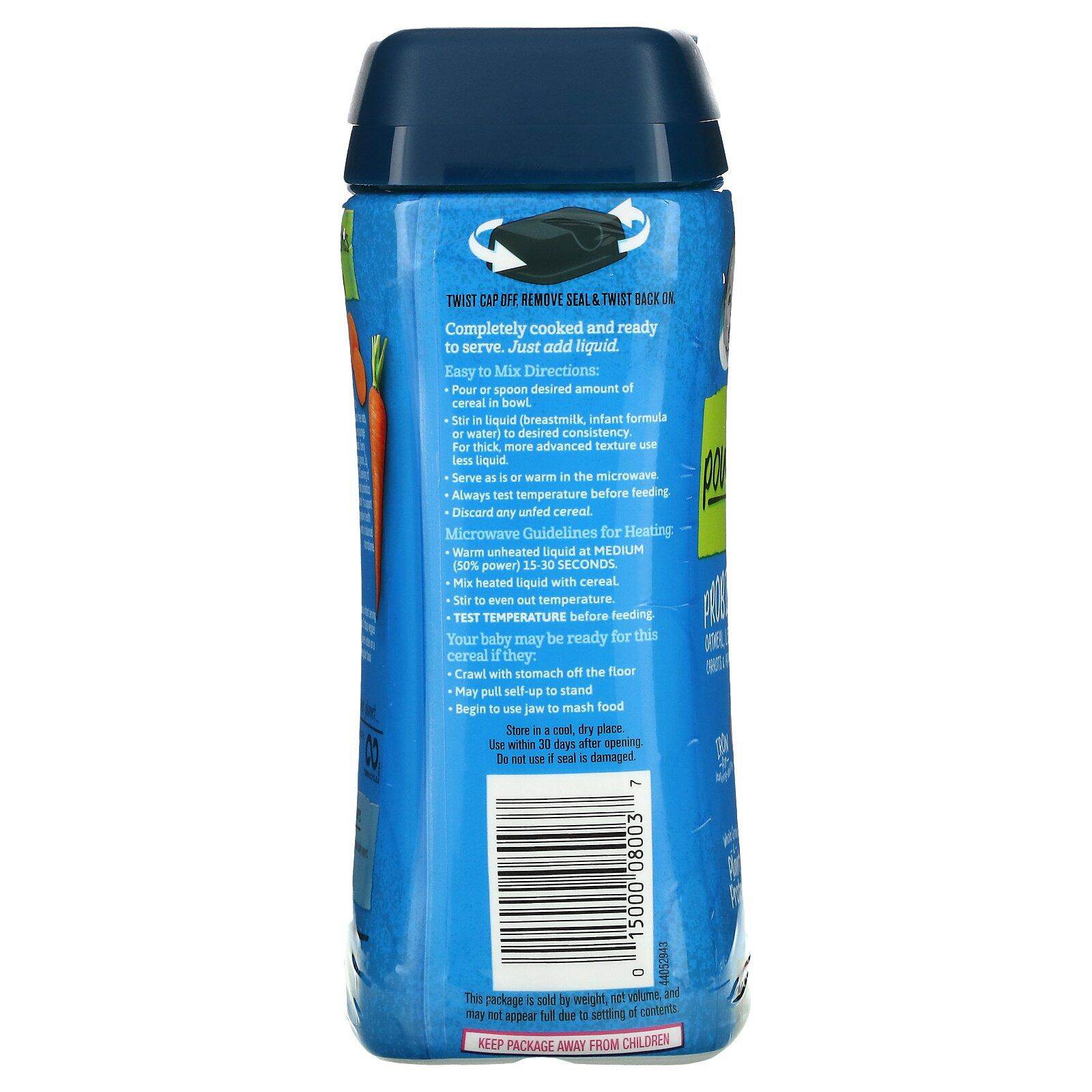 (Nhập Mỹ - Date 31/08/2024) Bột ăn dặm Gerber Baby Cereal 227g
