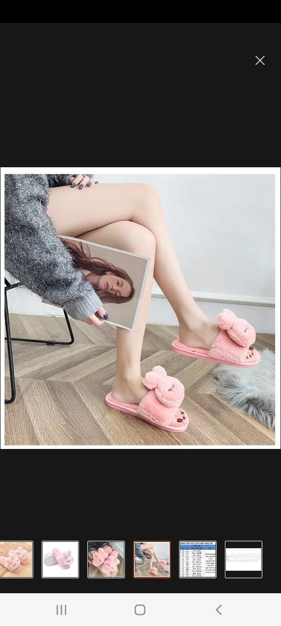 DÉP LÔNG SIÊU CUTE CAO CẤP