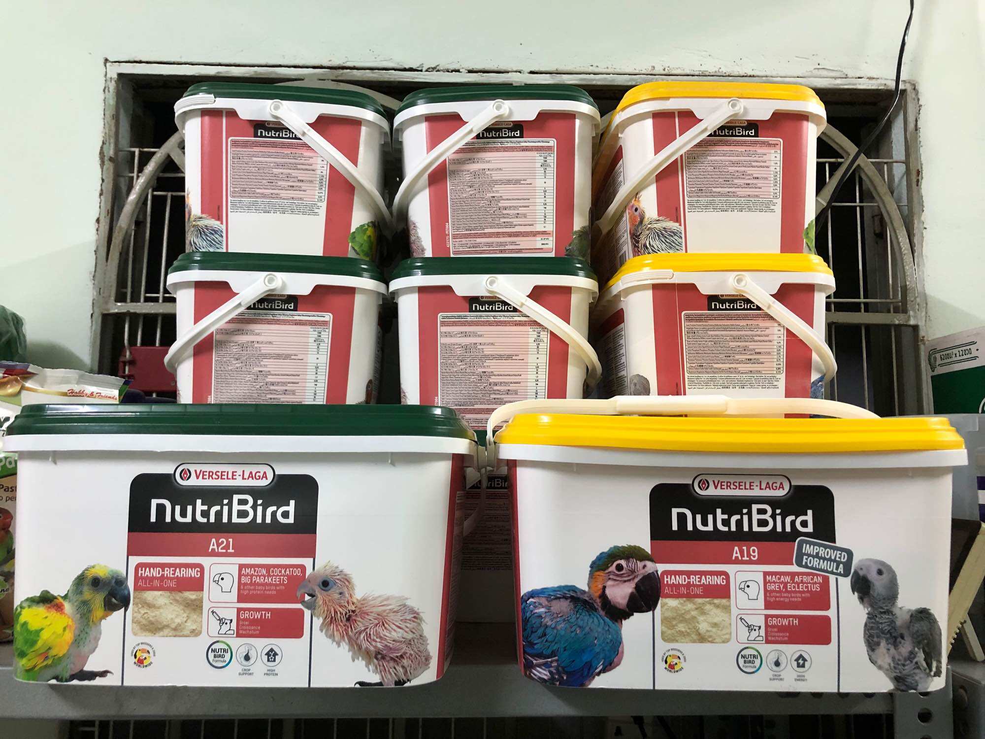 Bột cho vẹt a21/A19 50k/ 100gr (thùng 3kg chiết lẻ)