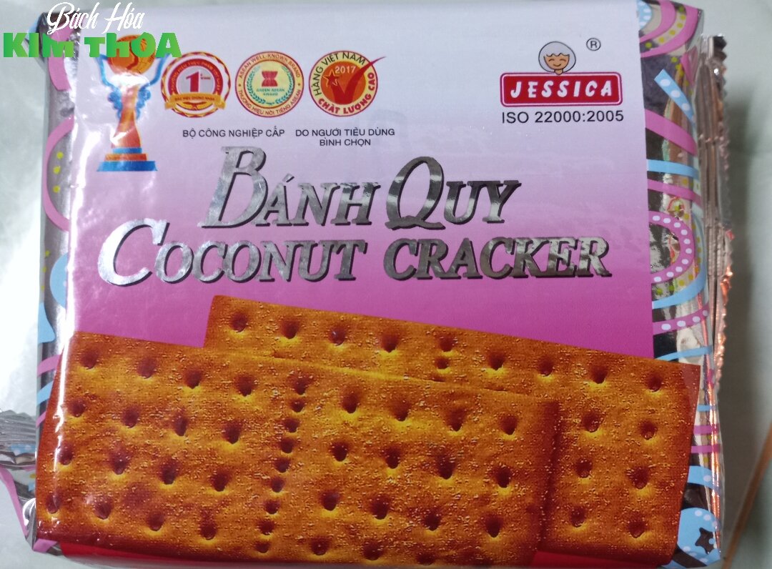 Bánh quy Coconut Cracker 178g - Bánh bạc