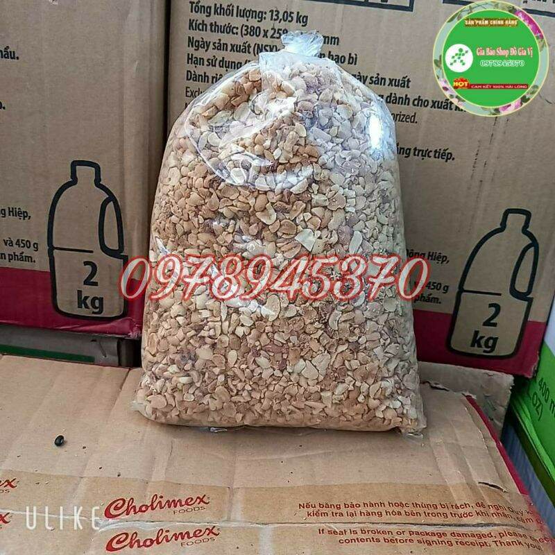 1kg Lạc Rang Sẵn Đập Dập