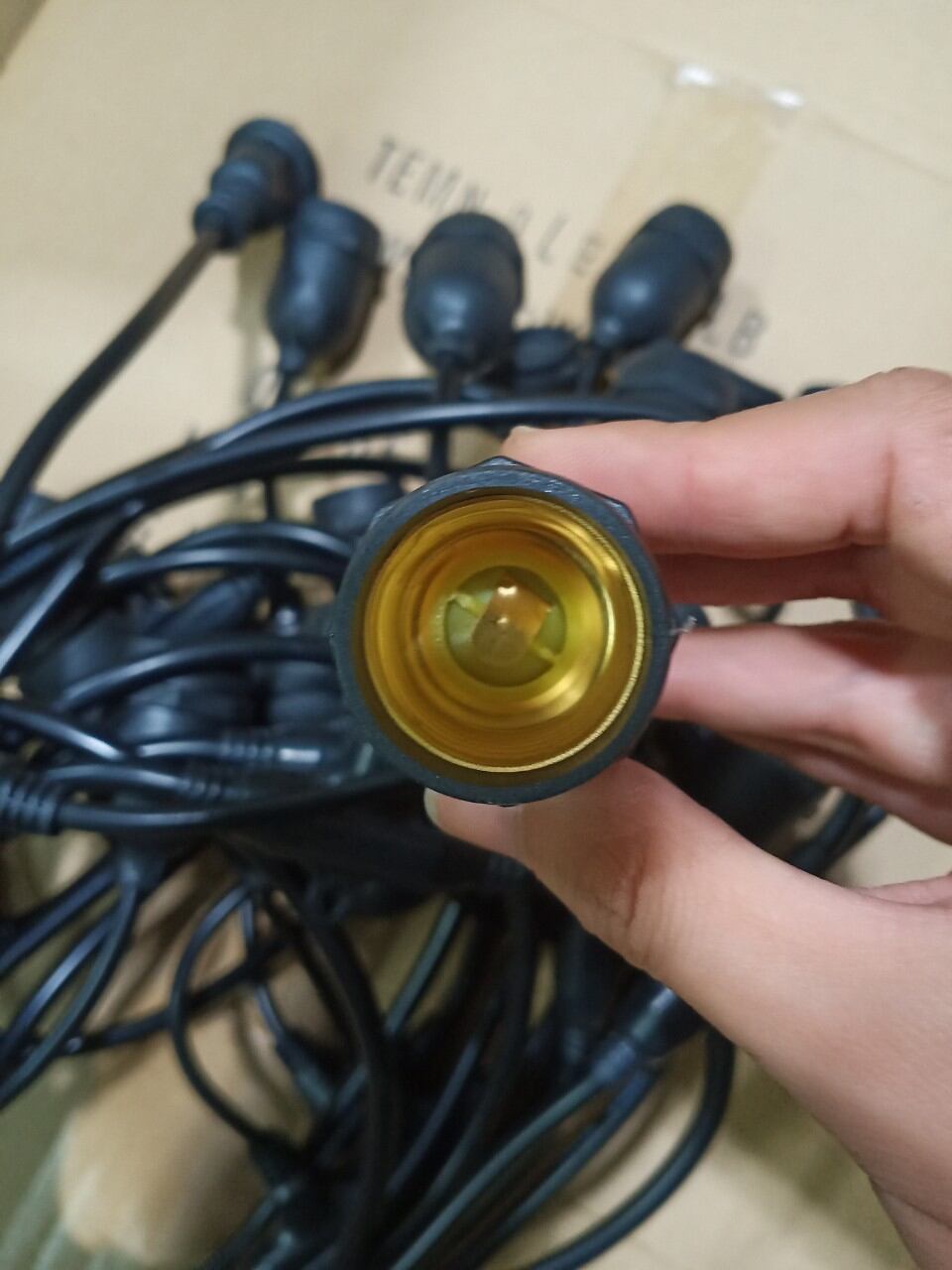 Dây đui đèn trang trí 5 mét 10 đui