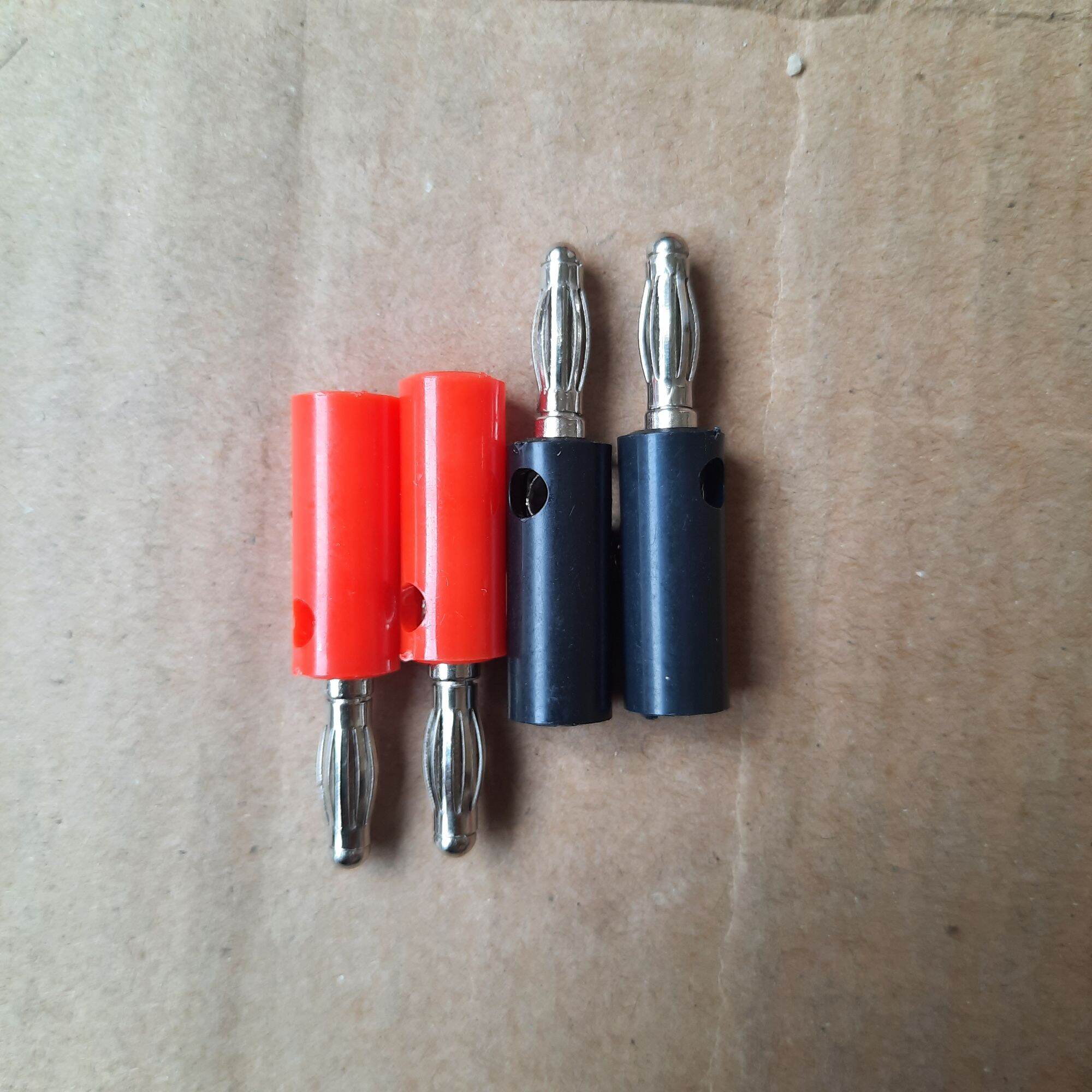 2 đôi jack bắp chuối đực cái 4mm