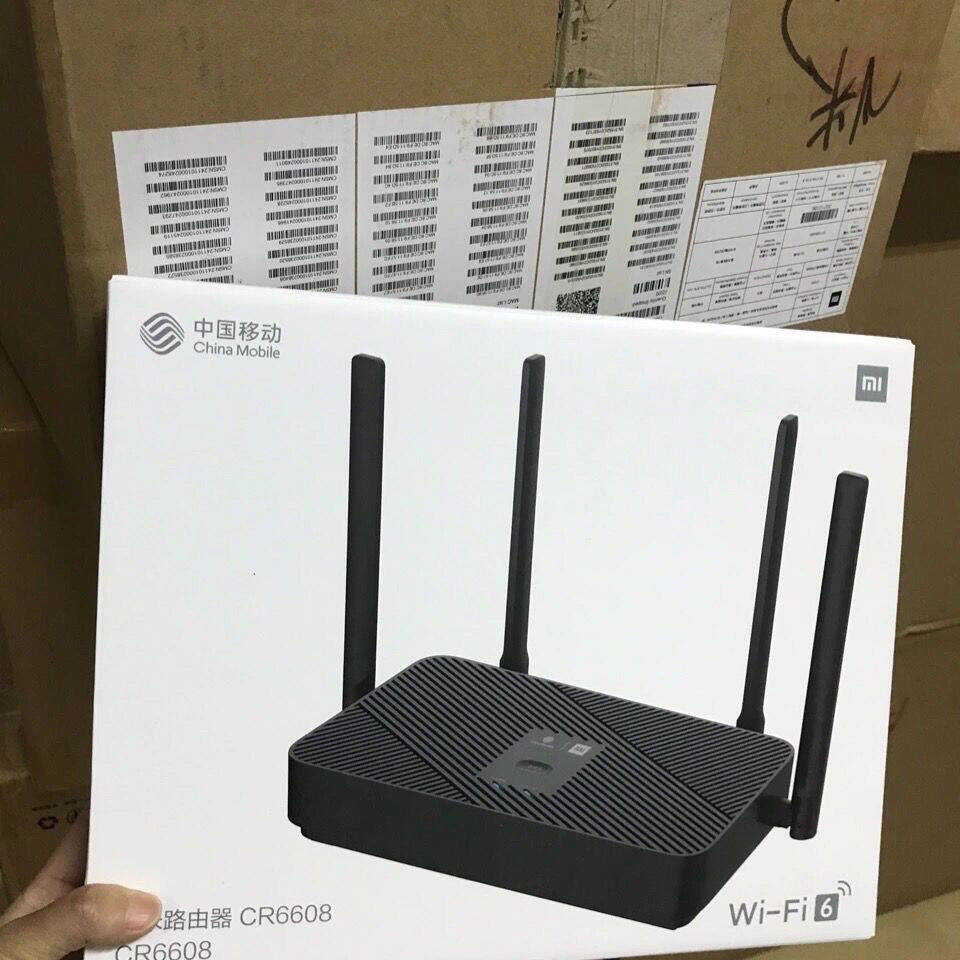 Router Xiaomi CR6608 Phiên Bản Di Động WiFi 6 Dual-Band Full Gigabit 5G Smart Mesh Network 1800M Thi
