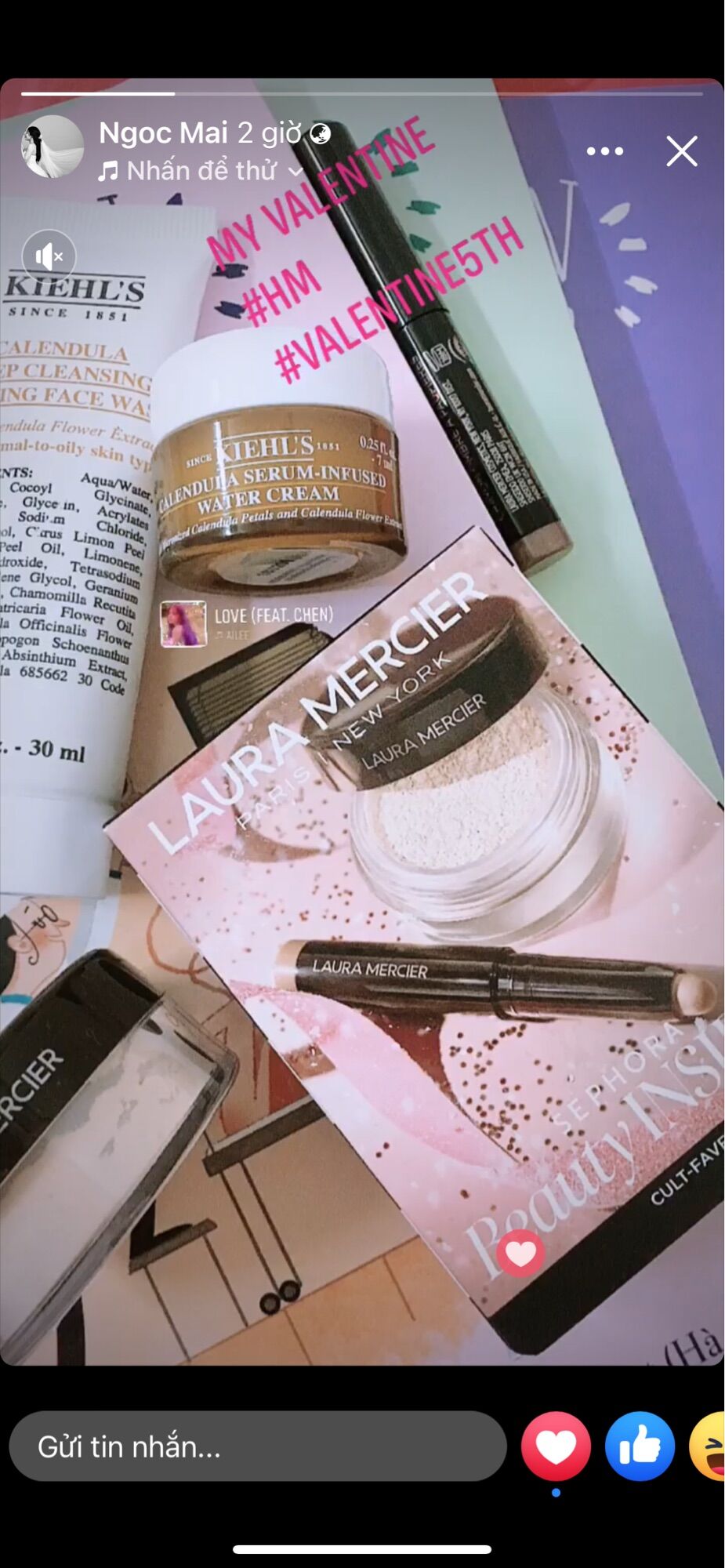 Set Trang Điểm LAURA MERCIER Phấn Phủ + Sáp Mắt