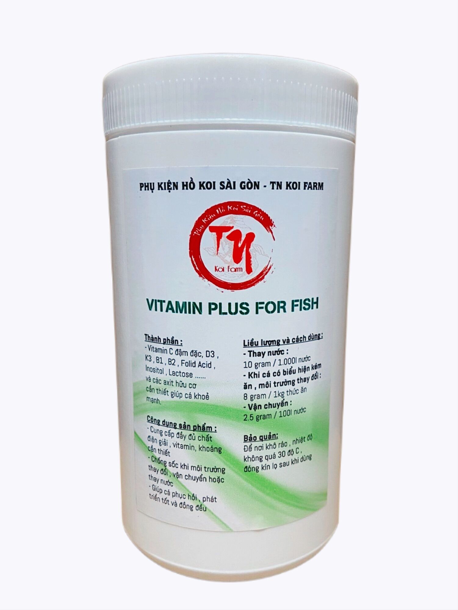 Vitamin và Khoáng cho cá Koi ( vitamin c đậm đặc )