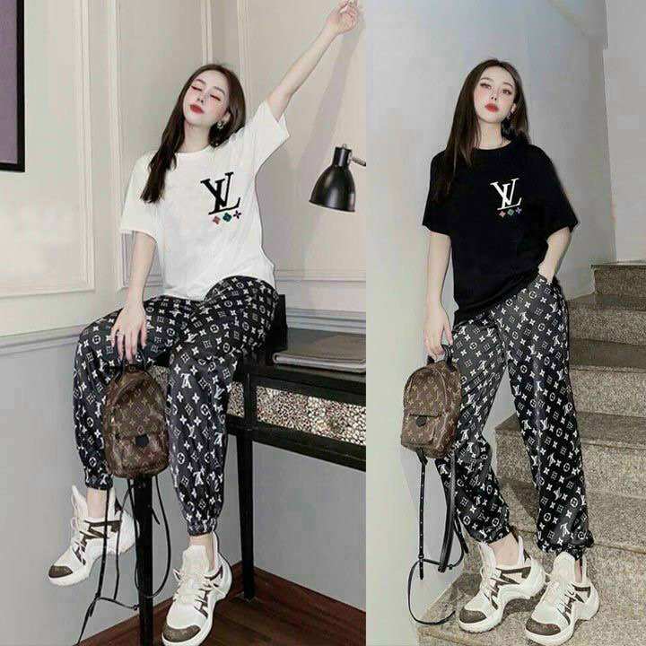 SÉT BỘ DÀI COTTON PHỐI 3D CAO CẤP