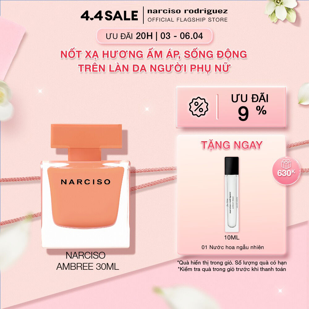 Nước Hoa nữ Narciso Rodriguez Narciso Eau De Parfum Ambrée 30ml