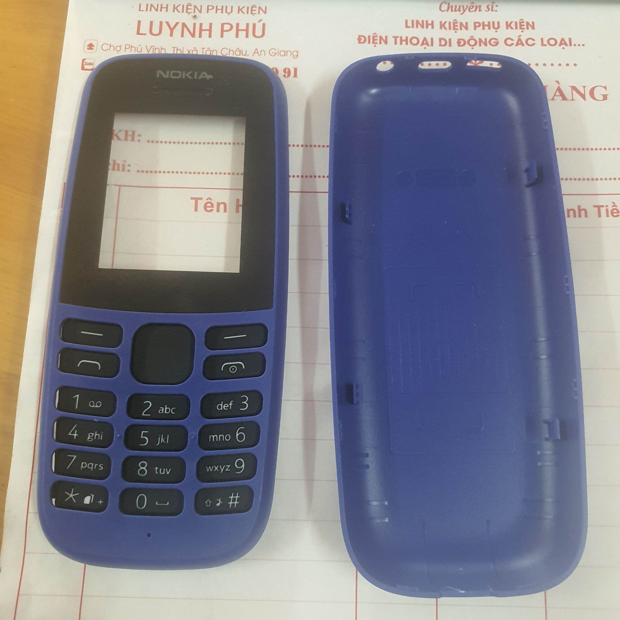 VỎ nokia 105 2017,105 2019,sườn nokia 105 2017 2 sim