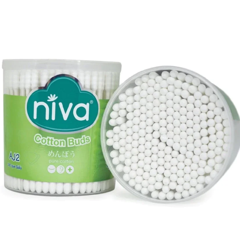 Combo 2 hộp bông tăm niva (200 que)