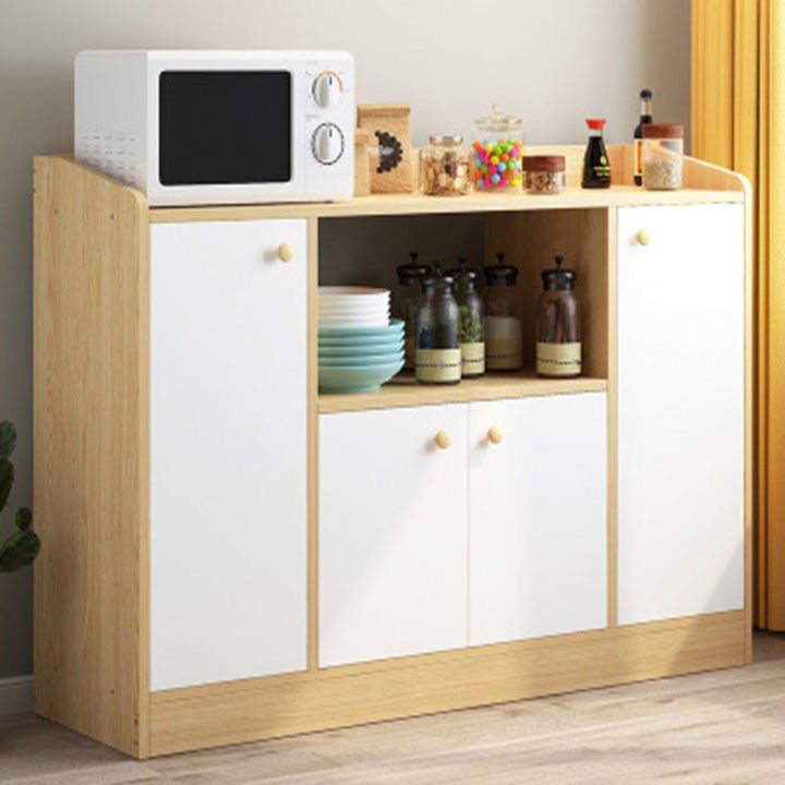 Tủ gỗ đựng đồ 4 cánh thông minh (90 x 30 x 90cm)- Tủ bếp 4 cánh