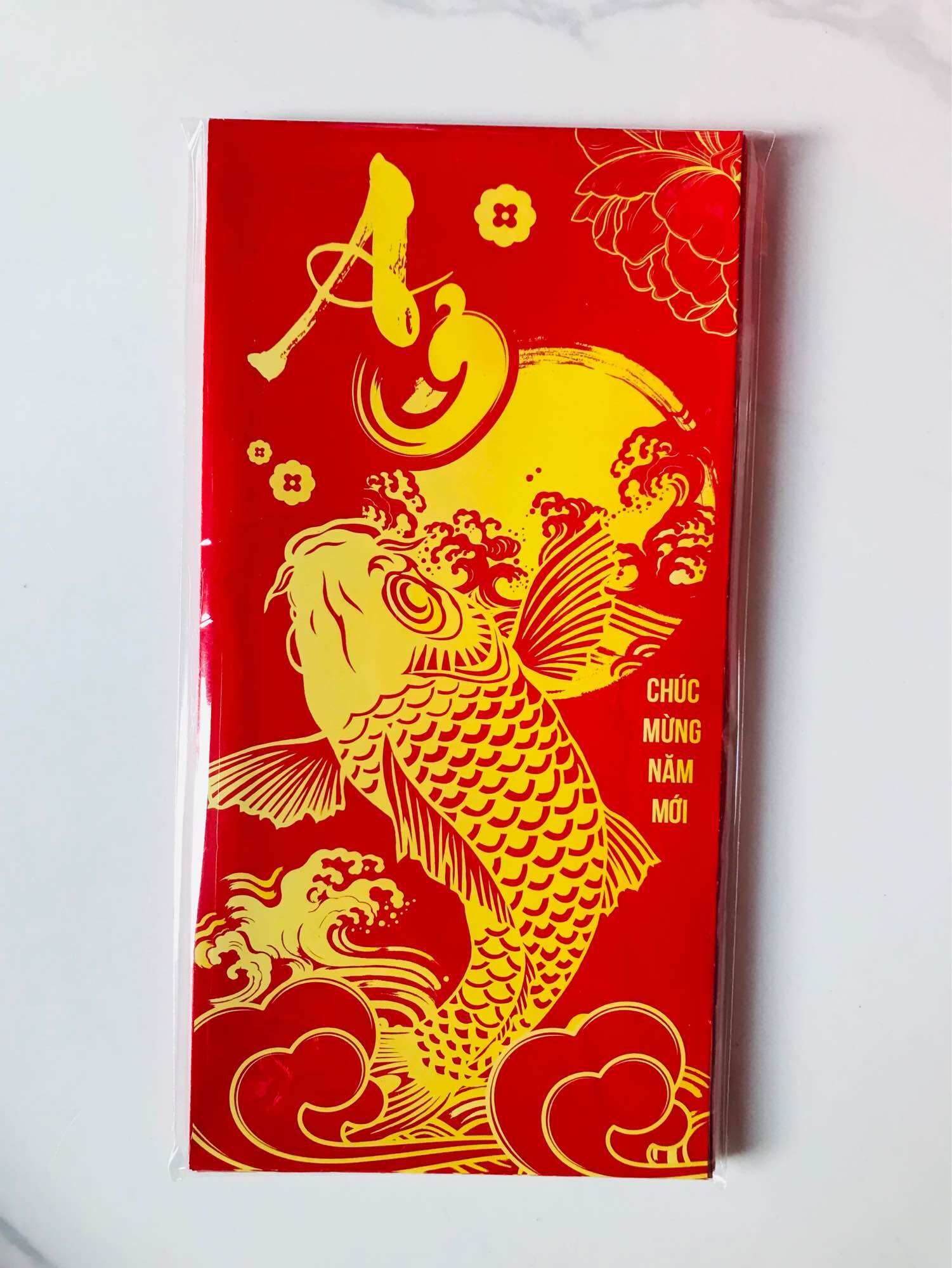 Bao lì xì Tết không có năm (1 xấp 10 cái)