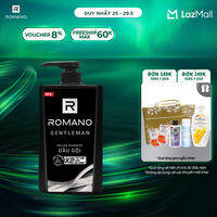 Sữa tắm hương nước hoa Romano Gentleman 650g