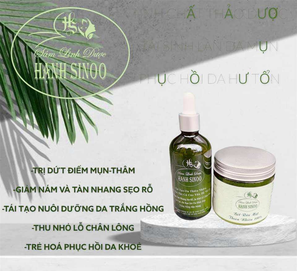 COMBOL SÂM LINH DƯỢC HẠNH SINOO(BỘT SÂM)