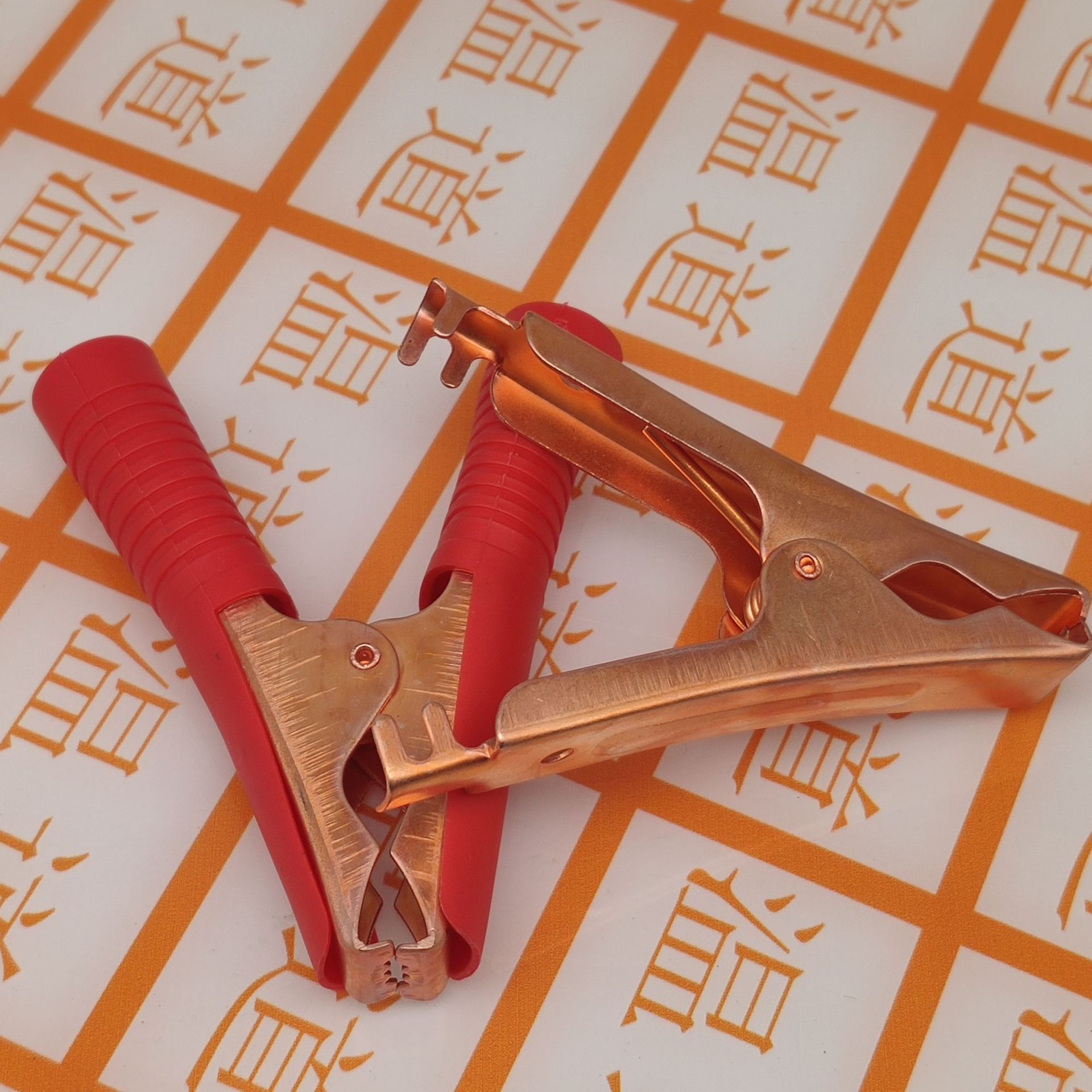 KẸP CÁ SẤU ĐỒNG 100A DÀI 90MM