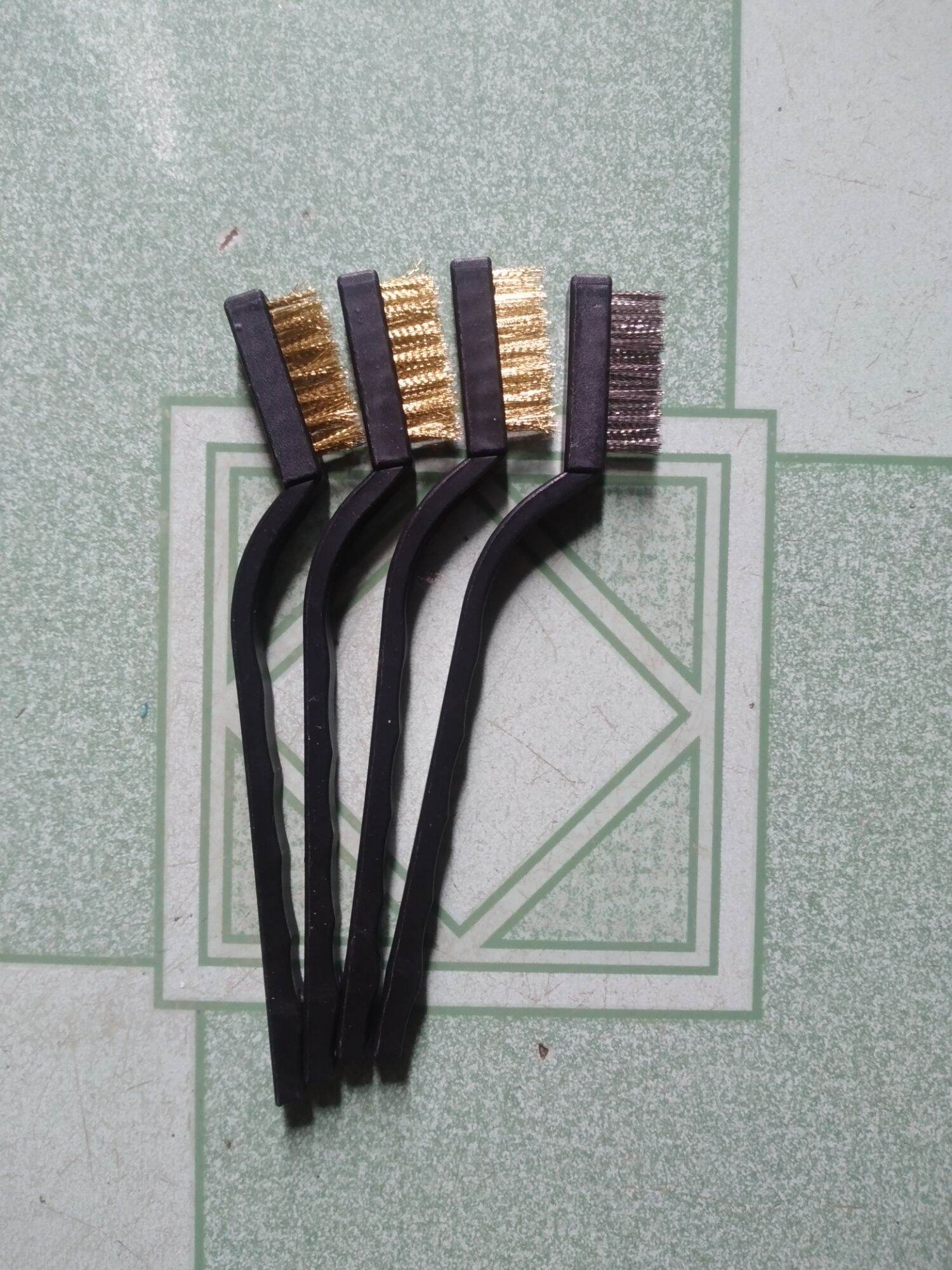 1 cái bàn chải cước vệ sinh rong rêu, chà gỉ sét, vệ sinh máy móc, vĩ nướng thịt... - 6