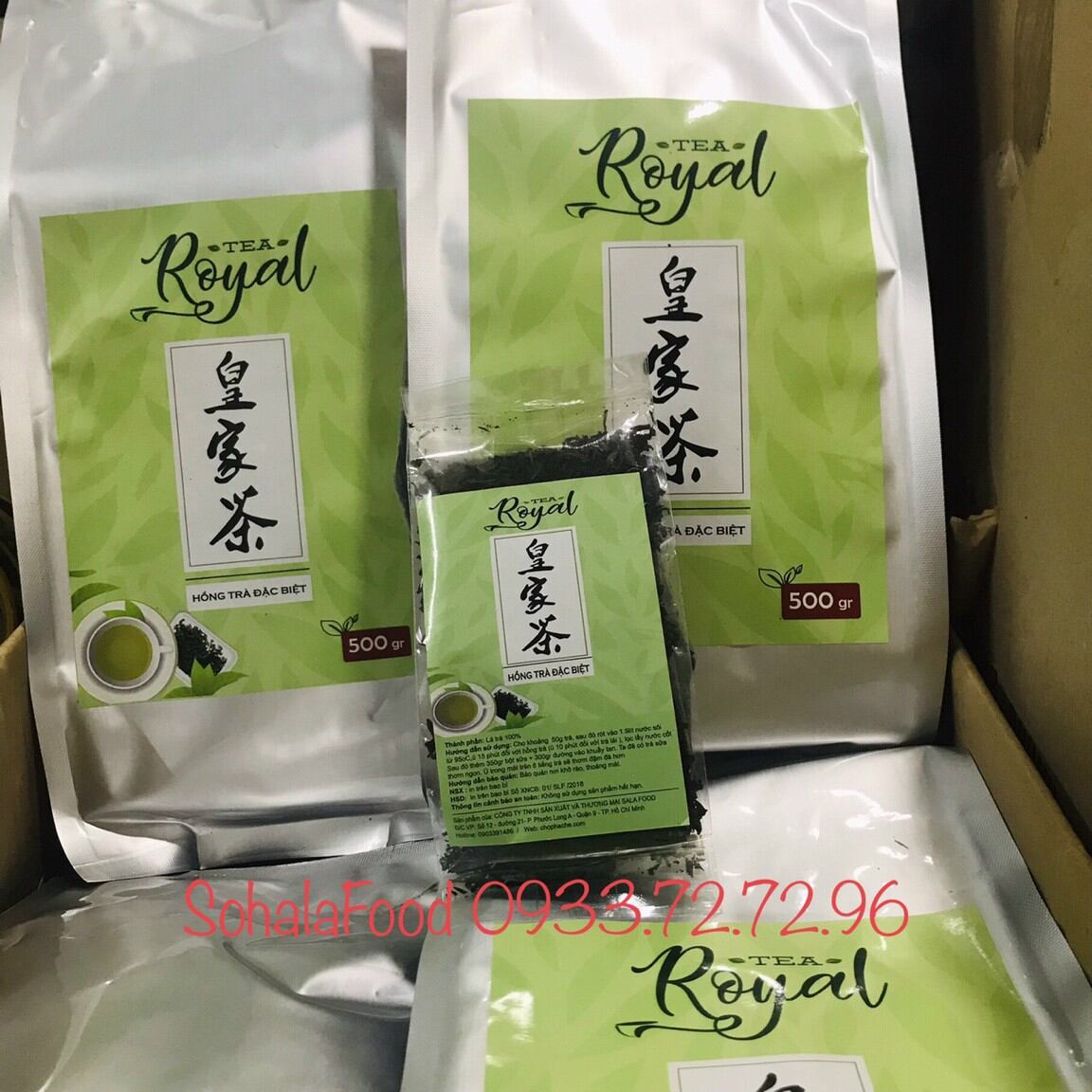 Hồng trà đặc biệt pha trà sữa royal tea 500g