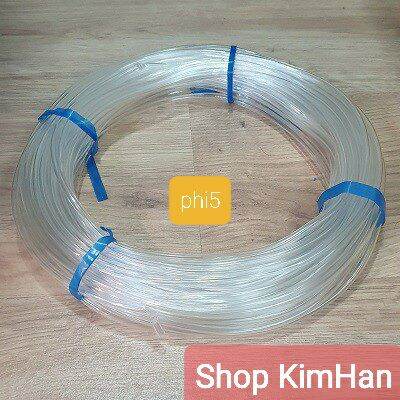 Cuộn - 30m Ống Nhựa Dẻo Trong Suốt Phi 5mm Đa Dụng