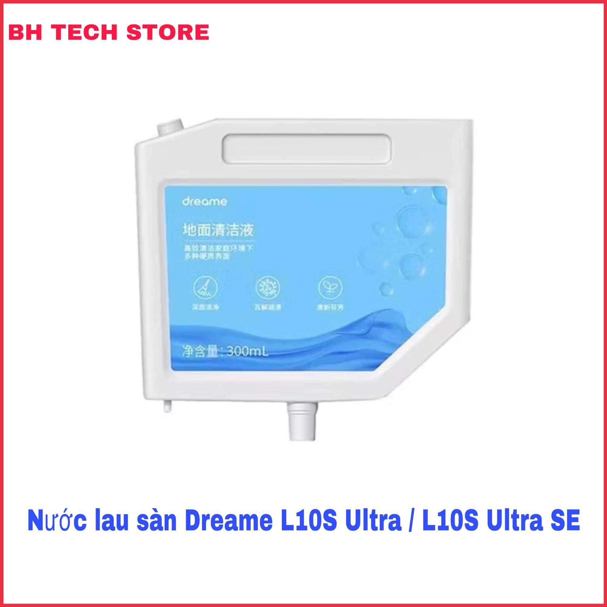 ( Hàng chính hãng ) Nước lau sàn tự châm dành cho Robot Dreame L10S Ultra / L10S Ultra SE /S10.