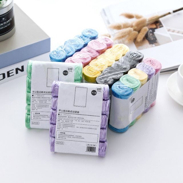 Set 5 cuộn túi đựng rác (100 túi)