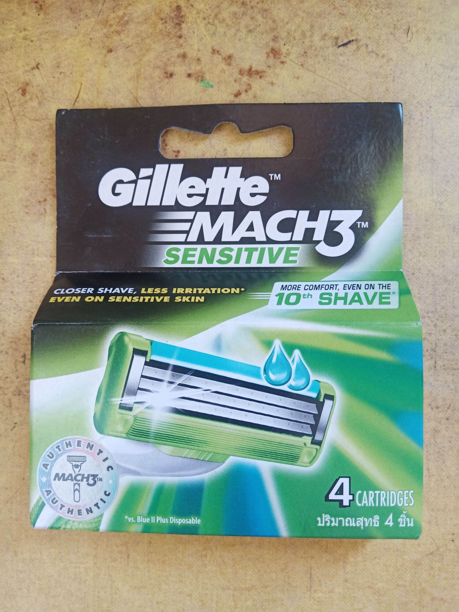 Lưỡi DCR Gillette Mach 3 sensitive 4s