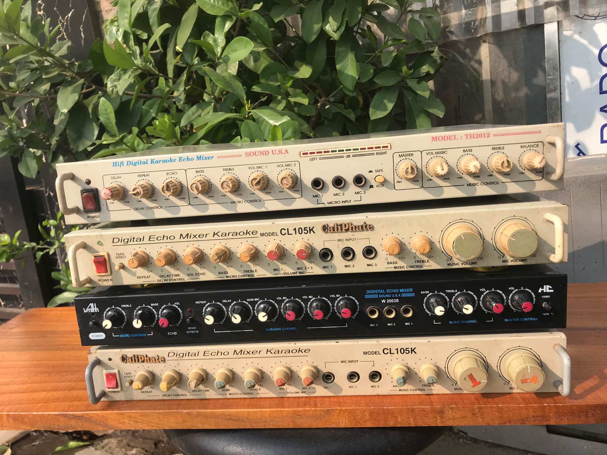 Bộ hoà âm echo , mixr karaoke caliphate oriole 1c