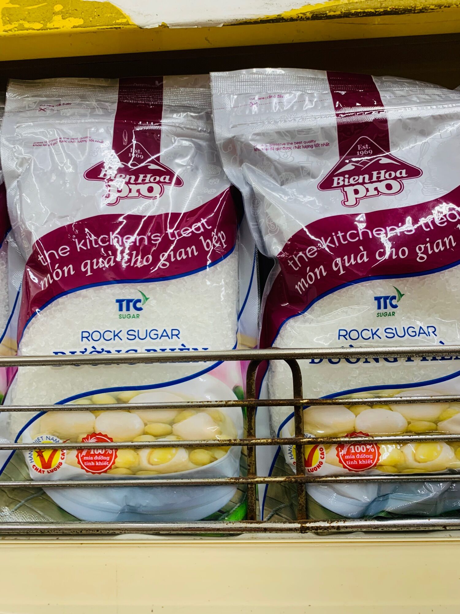 Đường phèn vàng/ trắng Biên Hoà 500g