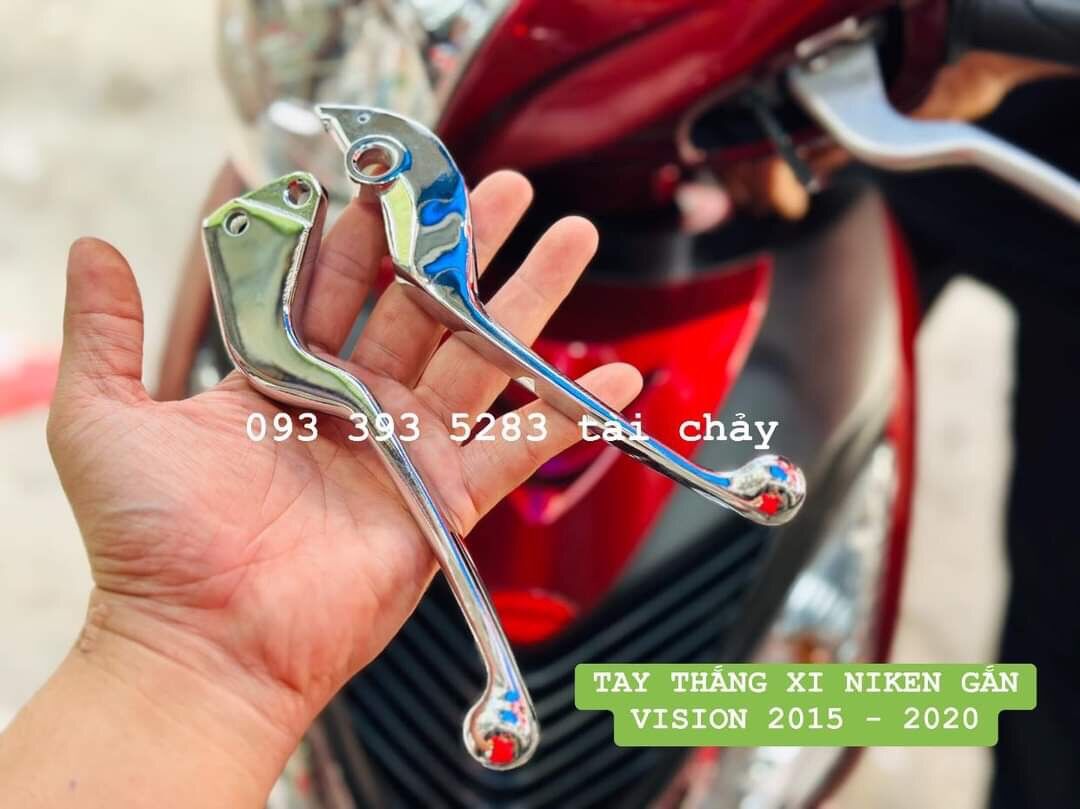 Tay thắng inox xiken gắn vision đời 2015 - 2020