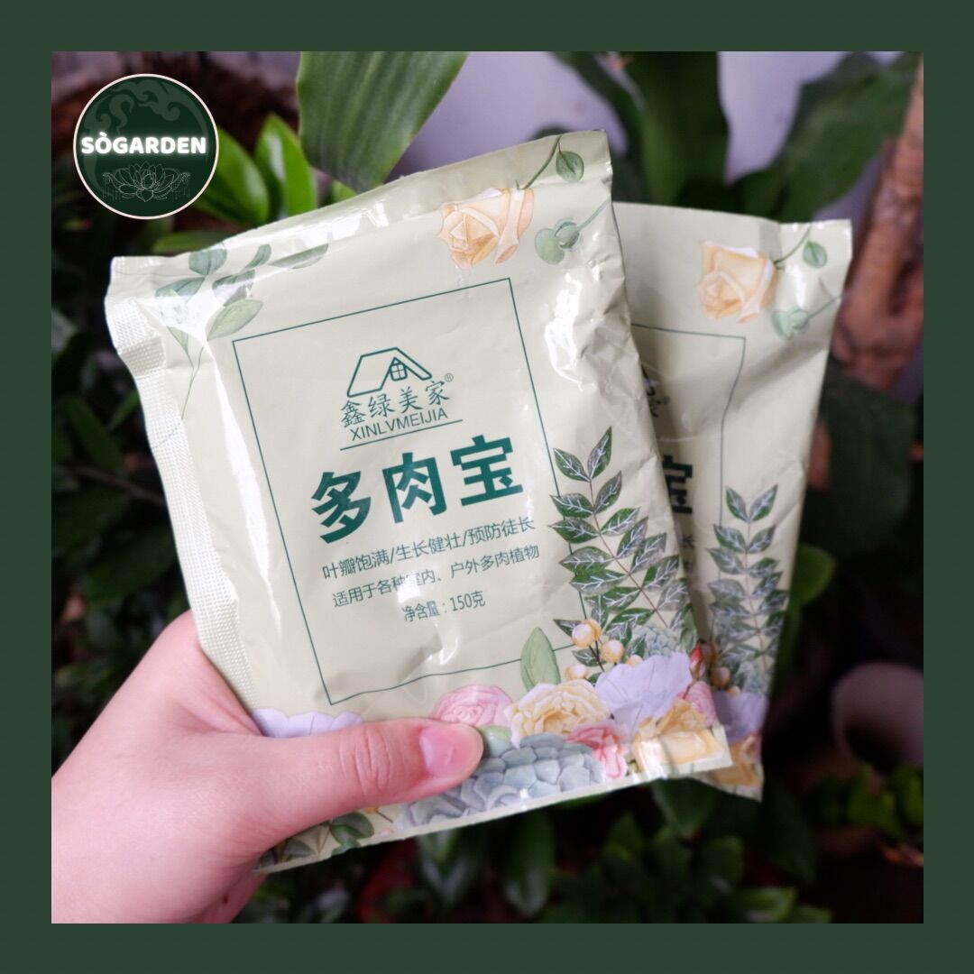 Phân Tan Chậm Dành Cho Sen Đá, Xương Rồng 150g