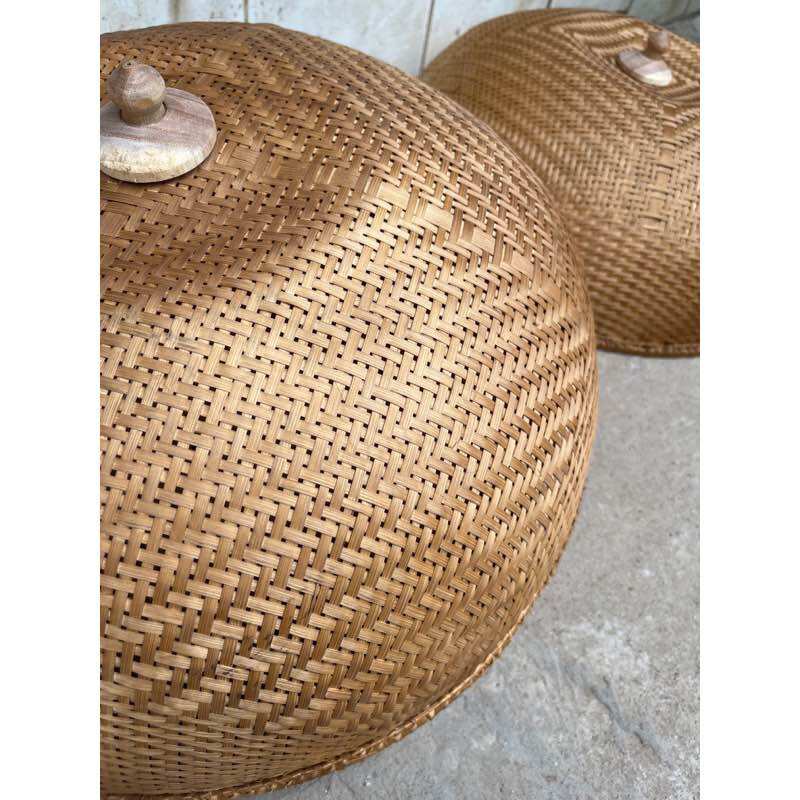 Lồng bàn từ Tre đậy thức ăn