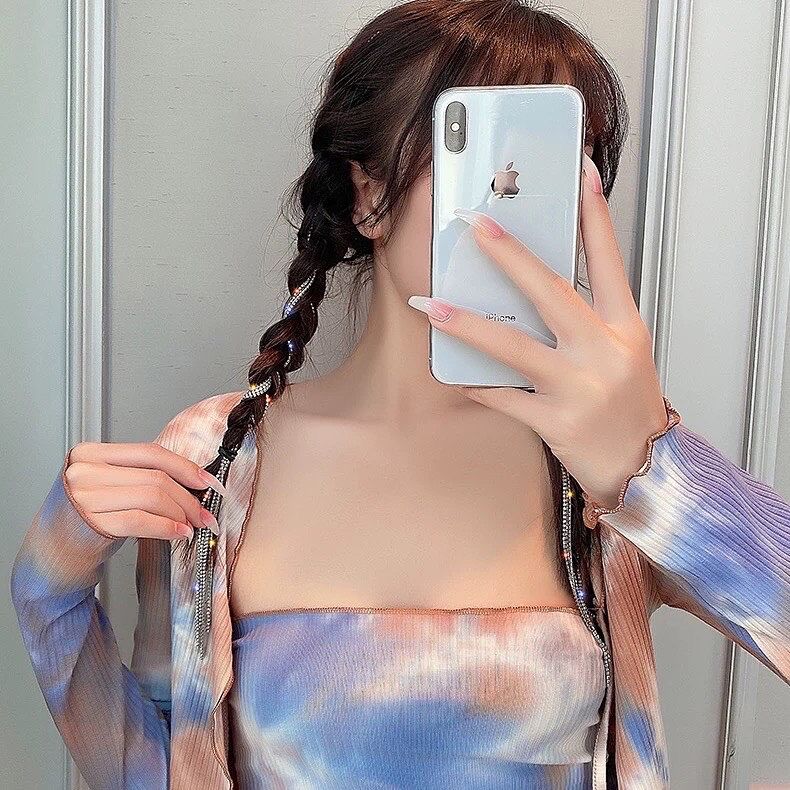 Kẹp tóc đính đá dây dài lấp lánh - Arora boutique