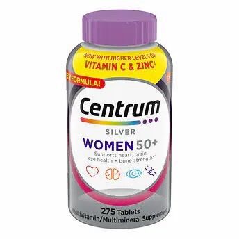 Centrum silver 50+ chai 275 viên của mỹ date 2025