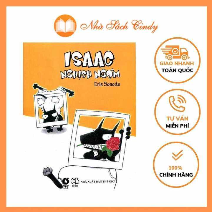 Ehon Nhật Bản: Isaac Nghịch Ngợm - Nhà Sách Cindy