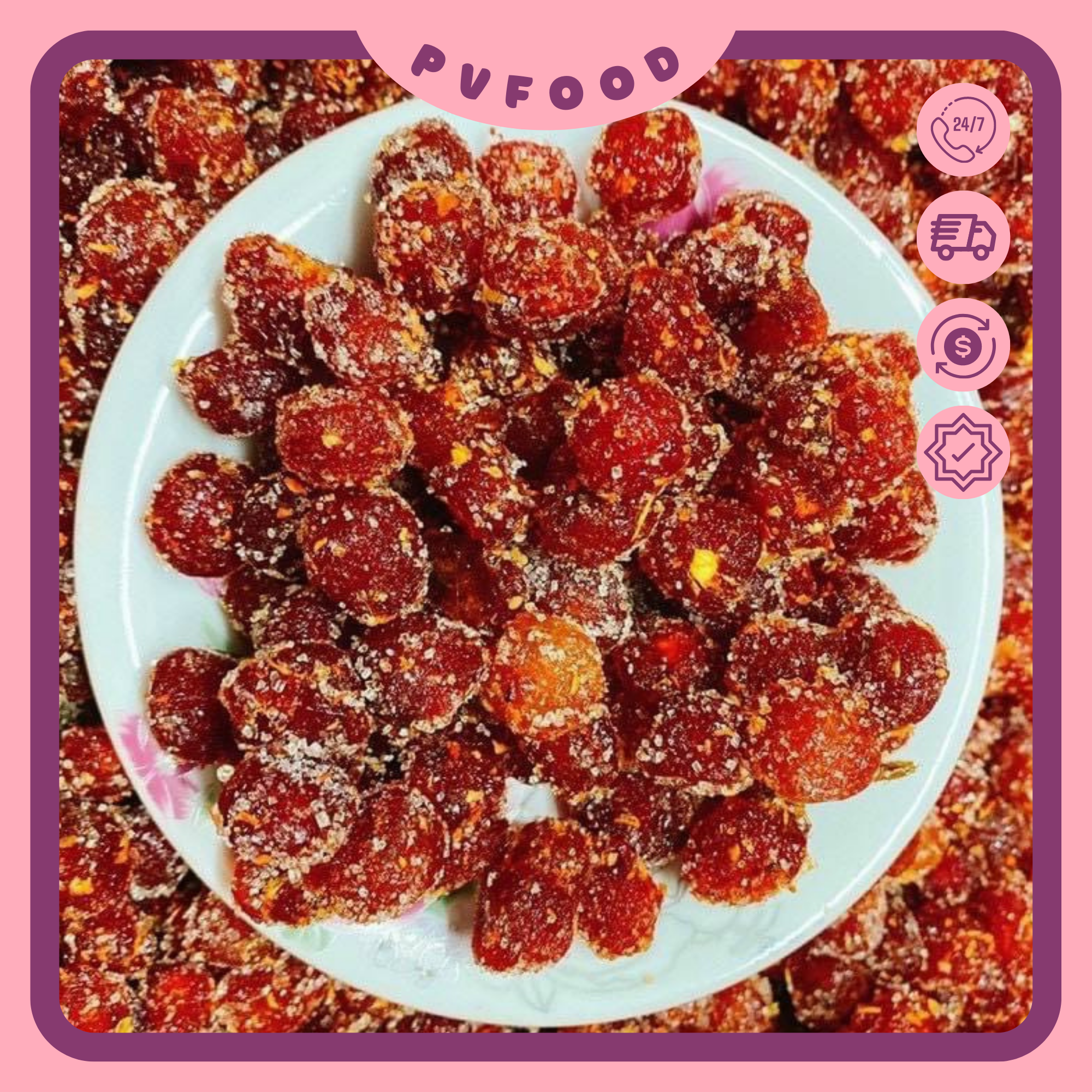 Chùm ruột chanh muối hũ 400g