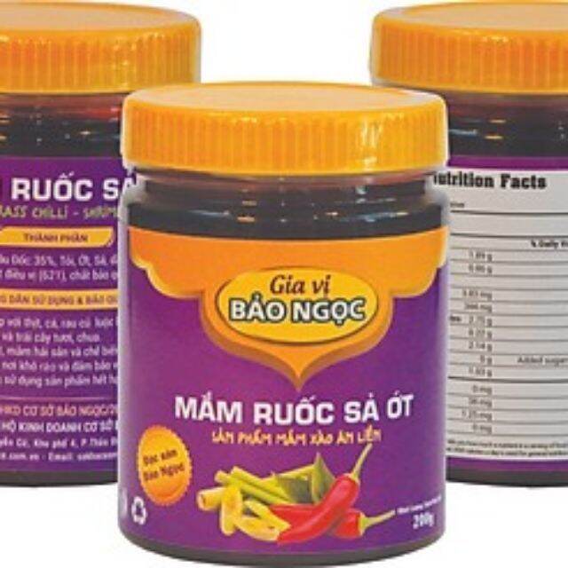 Mắm ruốc ăn liền 200gr