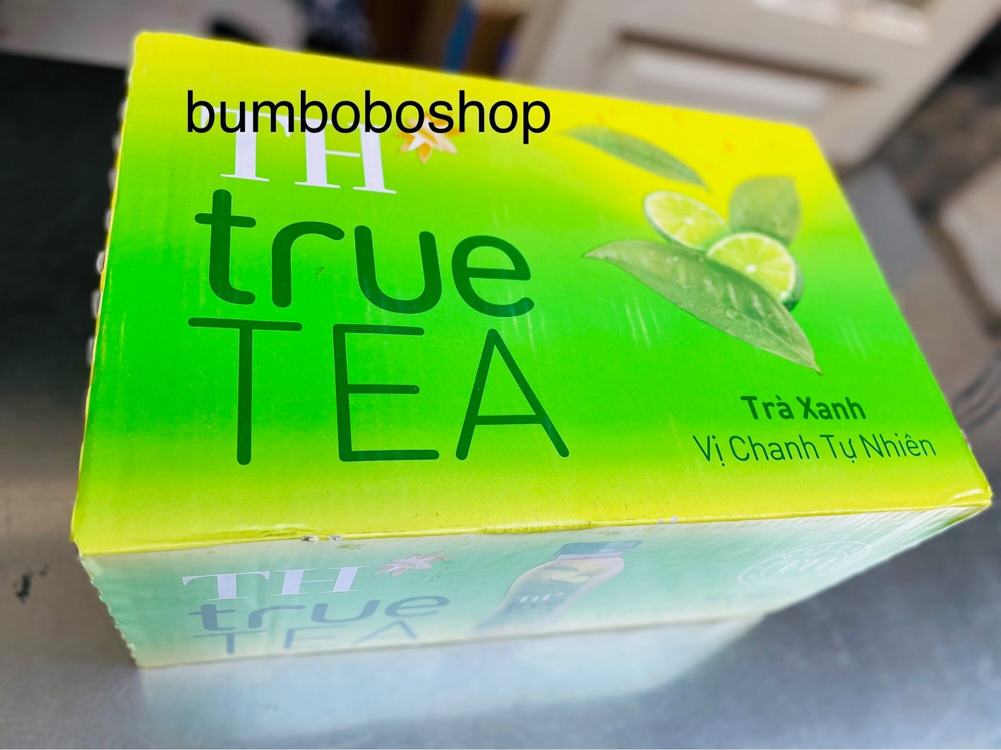 thùng 24 chai TH TRUE TEA vị trà xanh/ô long