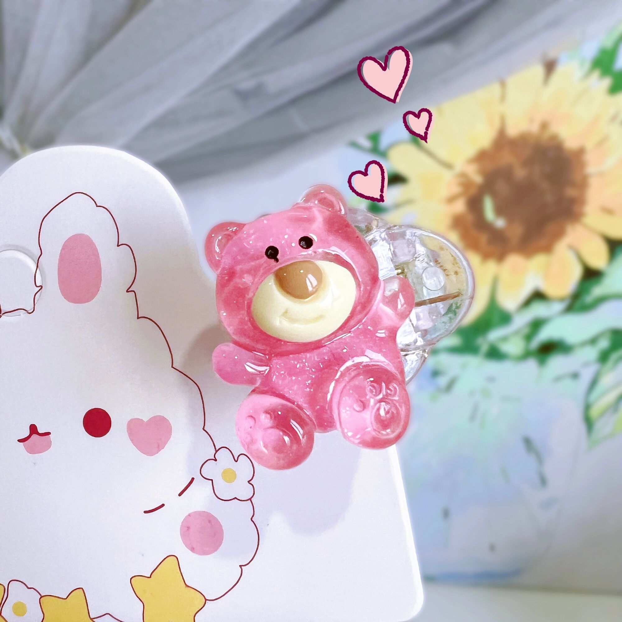 KẸP CÀNG CUA MINI GẤU DÂU LOTSO