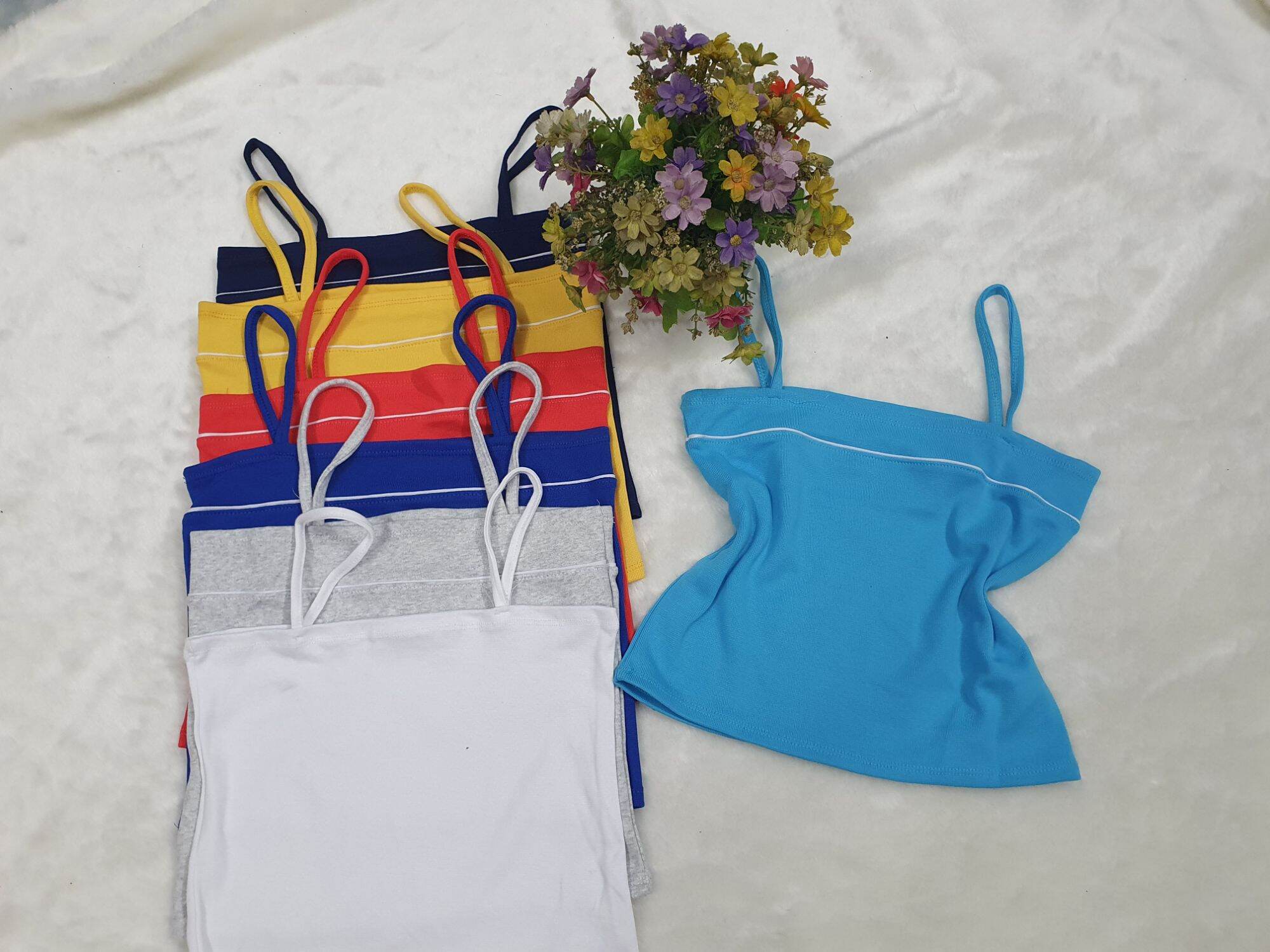 Áo 2 dây nữ đủ màu