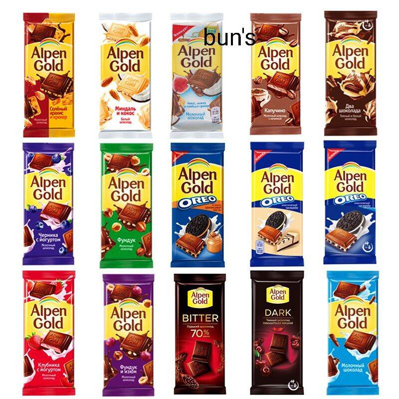 Socola Nga Alpen Gold vị Oreo Milk 100Gram/1 thanh