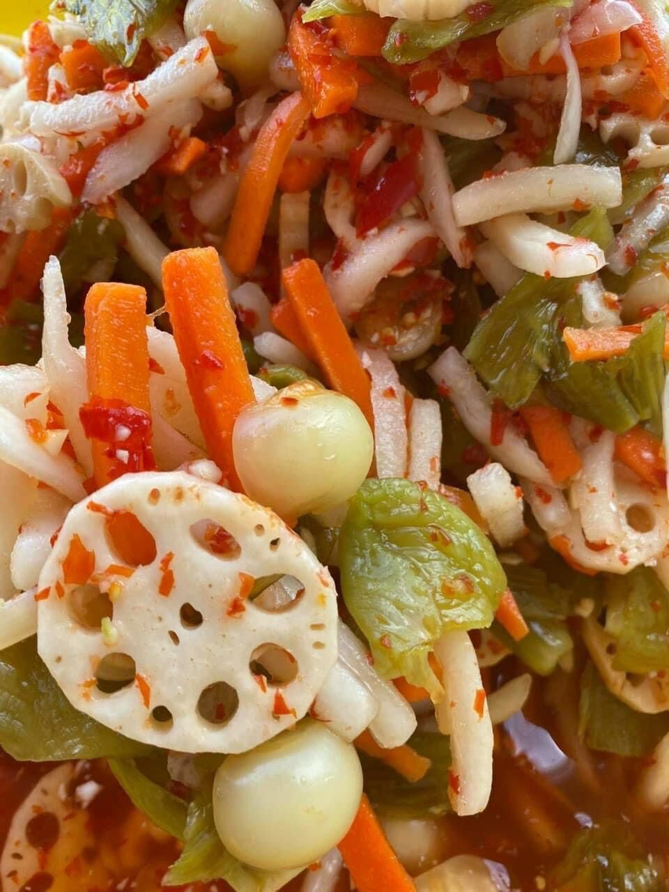 800g dưa món ngâm chua ngọt