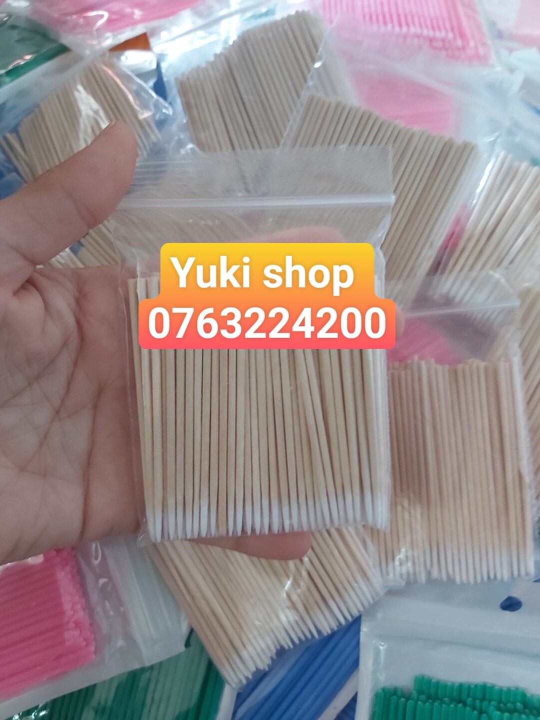 Tăm bông tre đầu nhọn 7cm - 10cm