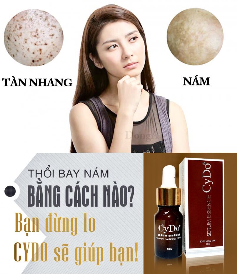 [HCM]SERUM CYDO ESSENCE NÁM SẠM TÀN NHANG 10ML
