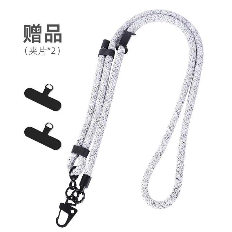 Dây đeo điện thoại đeo chéo có thể đeo lưng chắc chắn bền bỉ, có thể điều chỉnh dây đeo cổ to đeo chéo, dây đeo điện thoại chống mất trên núi