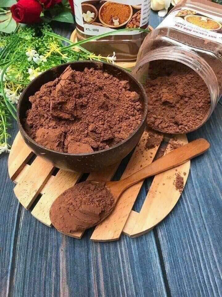 1kg BỘT CACAO NGUYÊN CHẤT ĐAKLAK